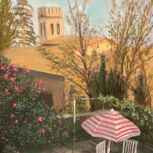 Patio at the End of the Day